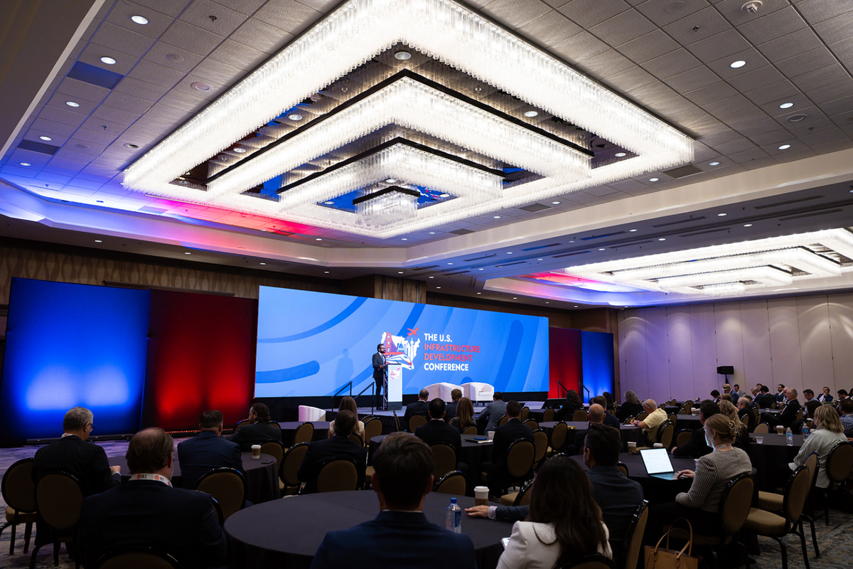 General session at the U.S. Infrastructure Development Conference