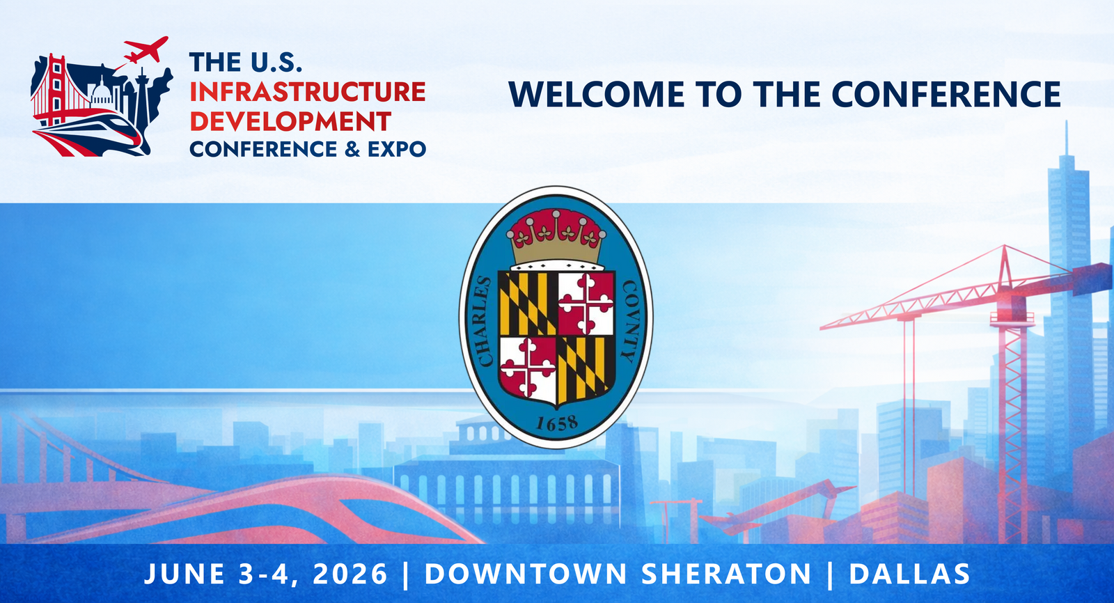 Representatives from the Charles County Government will be attending the Conference