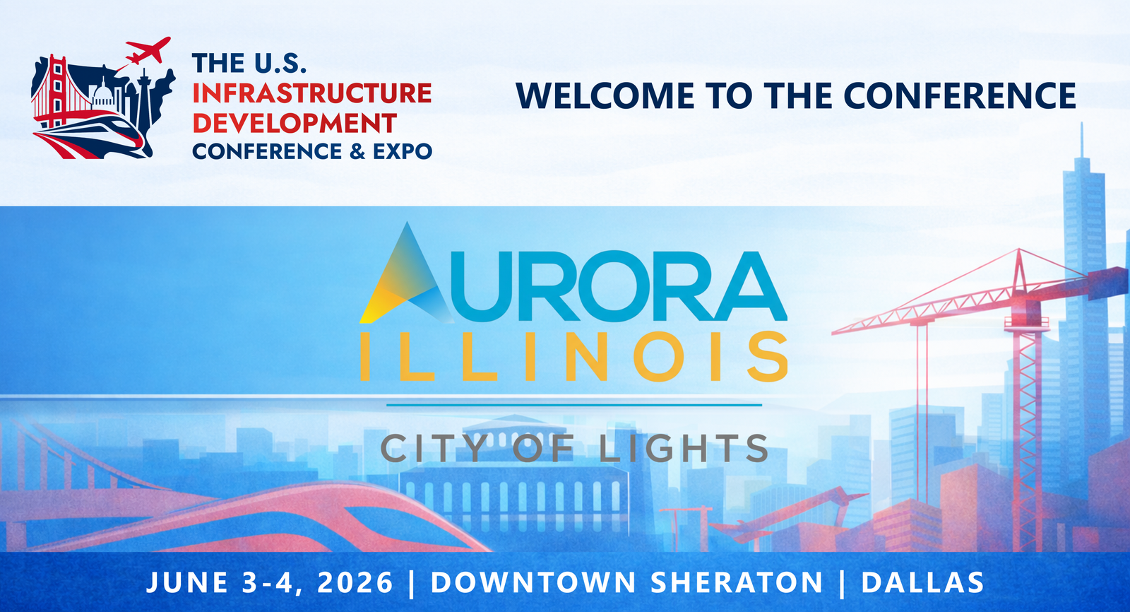 Representatives from City of Aurora will be attending the Conference