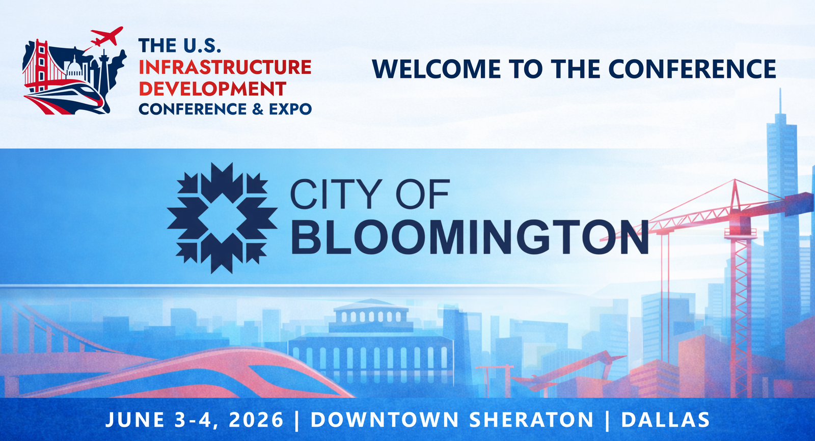Representatives from the City of Bloomington will be attending the Conference