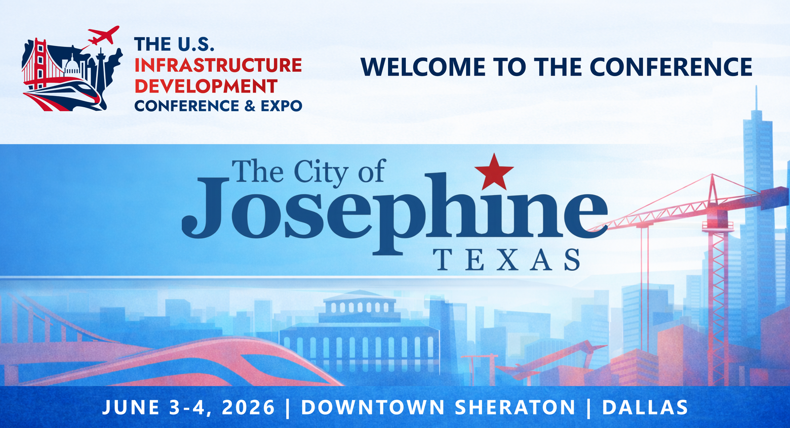 Representatives from the City of Josephine will be attending the Conference