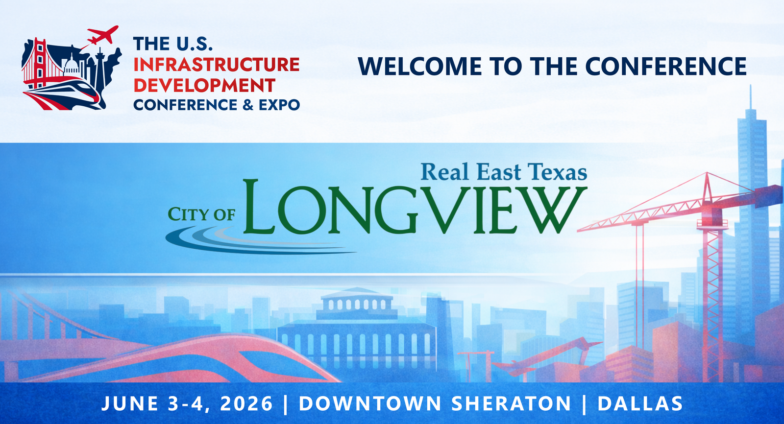 Representatives from the City of Longview will be attending the Conference