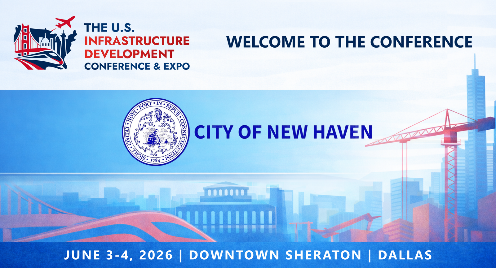 Representatives from the City of New Haven will be attending the Conference