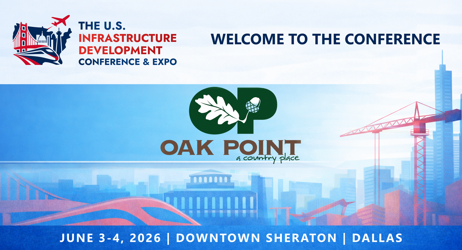 Representatives from the City of Oak Point will be attending the Conference