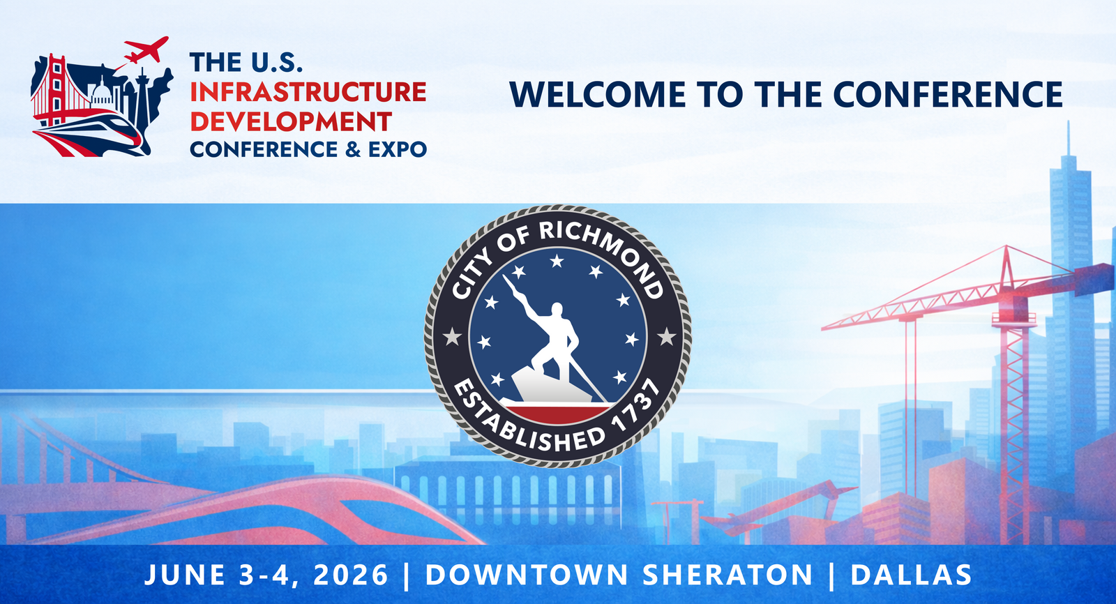 Representatives from the City of Richmond, Virginia will be attending the Conference