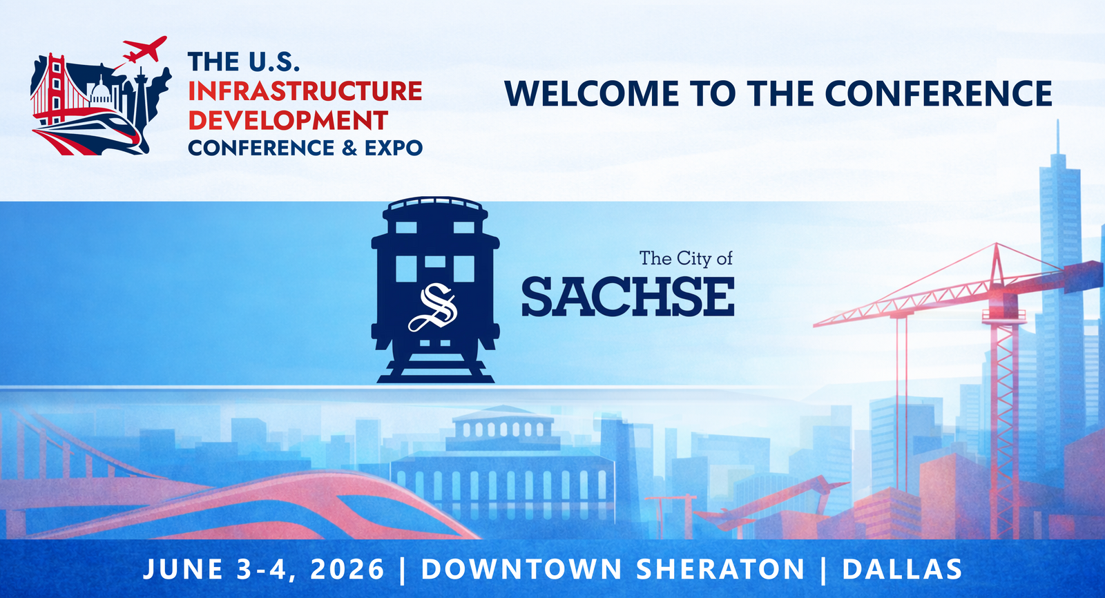 Representatives from the City of Sachse will be attending the Conference