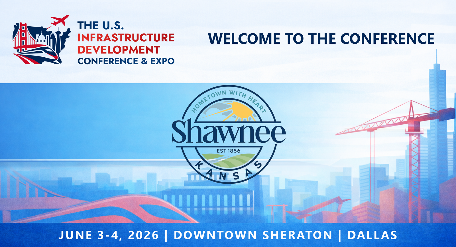 Representatives from the City of Shawnee will be attending the Conference
