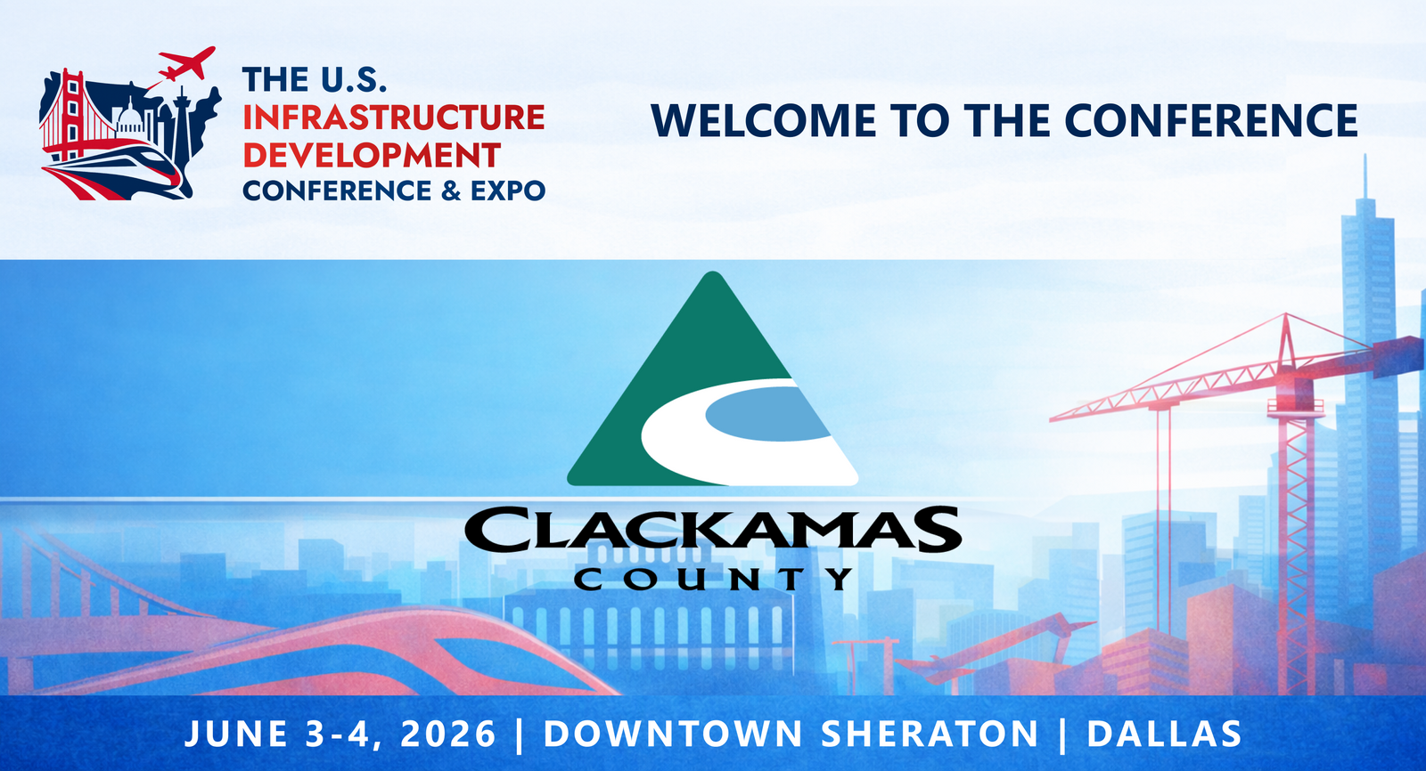 Representatives from the Clackamas County will be attending the Conference