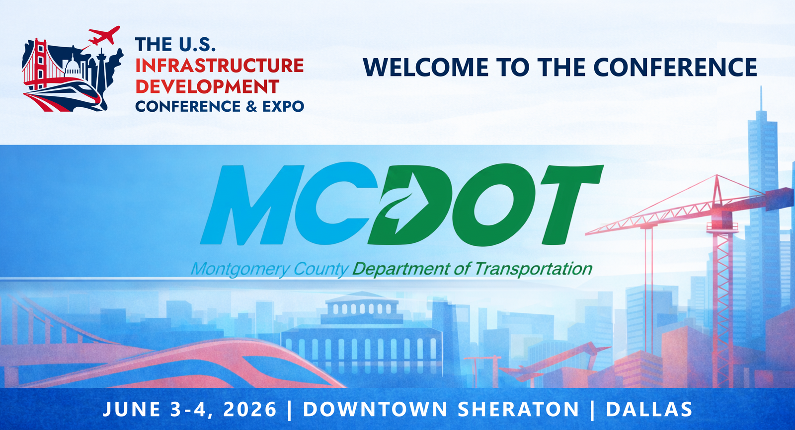 Representatives from the Montgomery County Department of Transportation will be attending the Conference