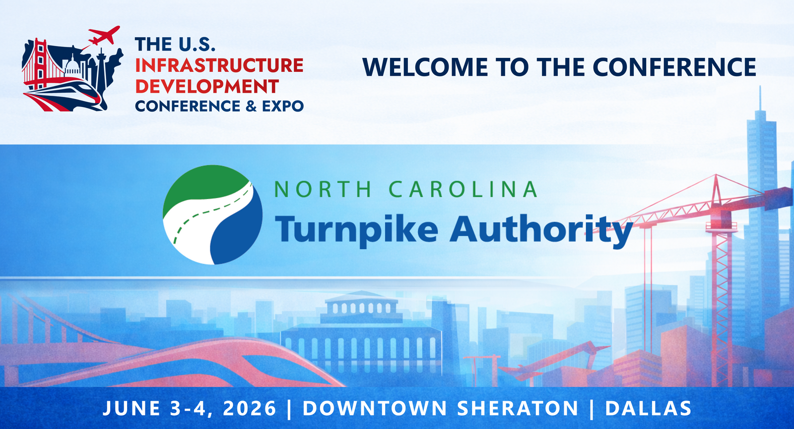 Representatives from the North Carolina Turnpike Authority will be attending the Conference