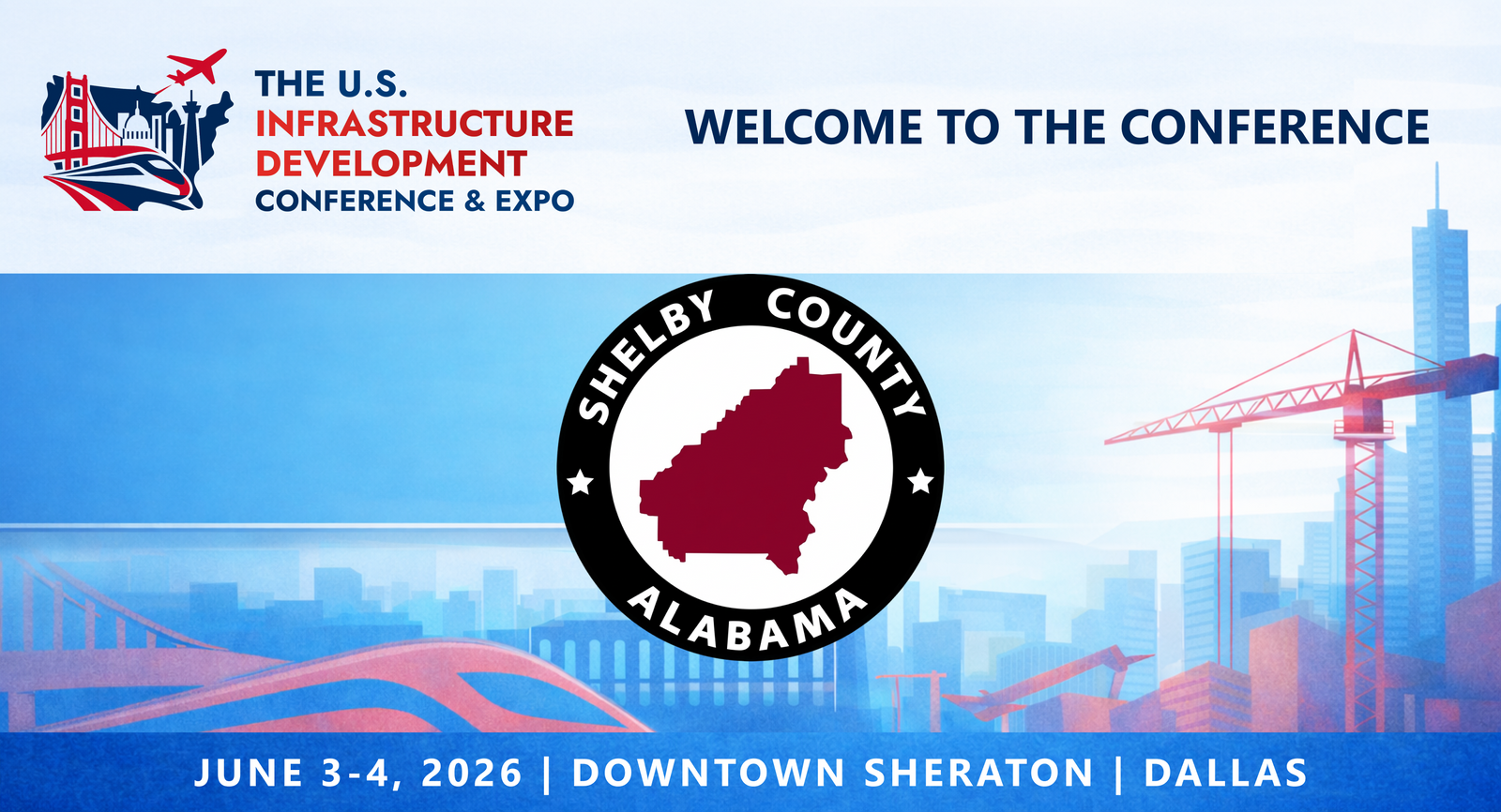 Representatives from the Shelby County, Alabama will be attending the Conference