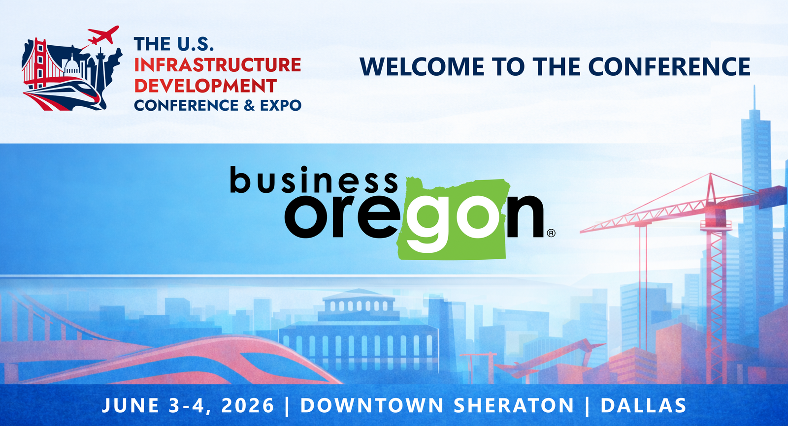 Representatives from the State of Oregon - Business Oregon will be attending the Conference