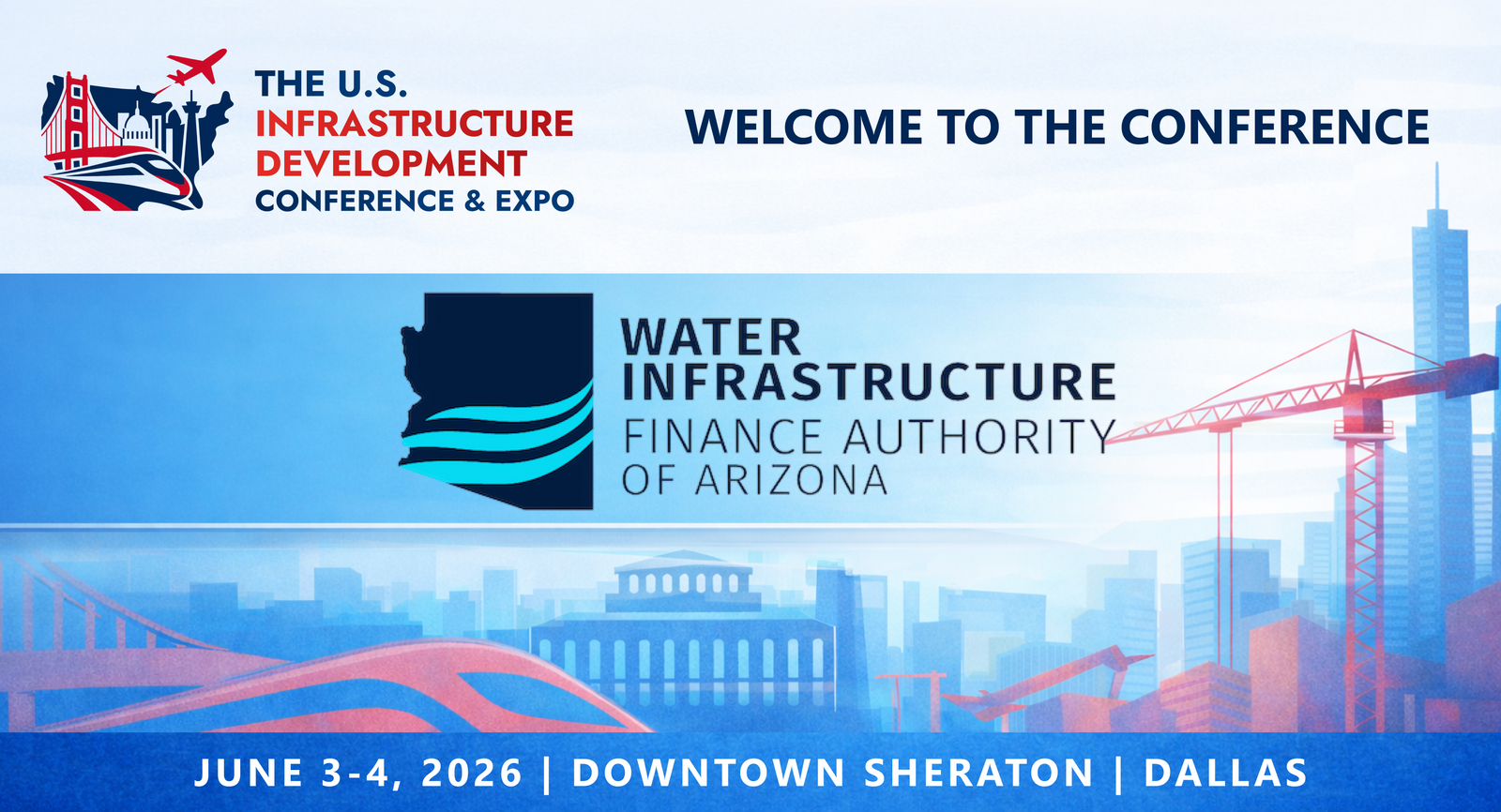 Representatives from the Water Infrastructure Finance Authority of Arizona will be attending the Conference