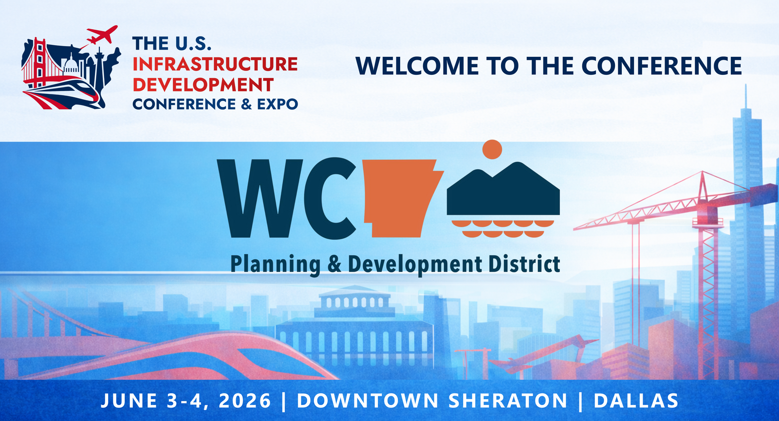 Representatives from the West Central Arkansas Planning & Development District will be attending the Conference